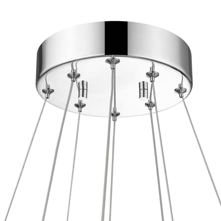 OVE - Luminaire semi-plafonnier suspendu à DEL intégrées