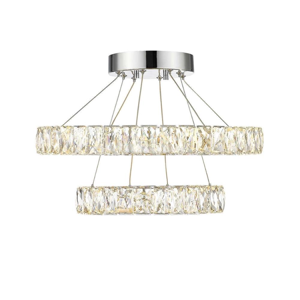 OVE - Luminaire semi-plafonnier suspendu à DEL intégrées
