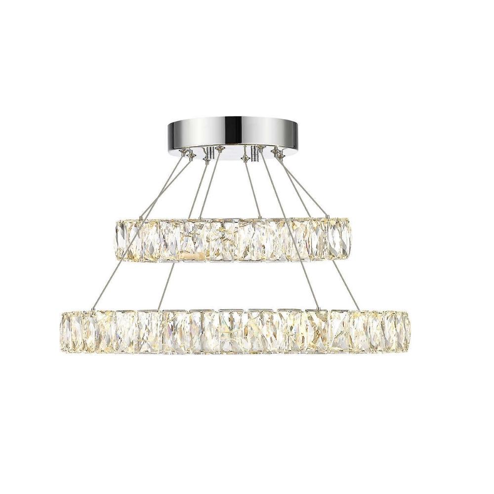 OVE - Luminaire semi-plafonnier suspendu à DEL intégrées