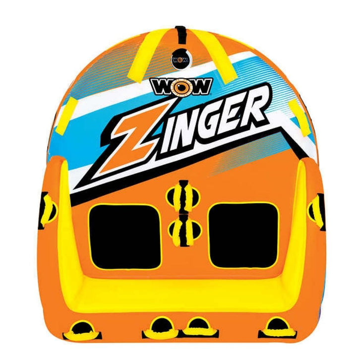 WOW - Bouée gonflable et tractable Zinger pour 1 ou 2 personnes