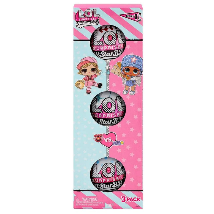 LOL Surprise All-Star B.B.s Sport Series 1 - 3-Pack