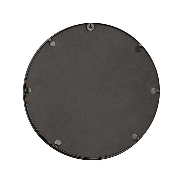 Appollo Munro - Miroir moderne rond en métal de 48,3 cm (19 po), Beatrice