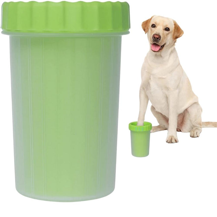 Laveur de pattes de chien, 2 en 1 portable