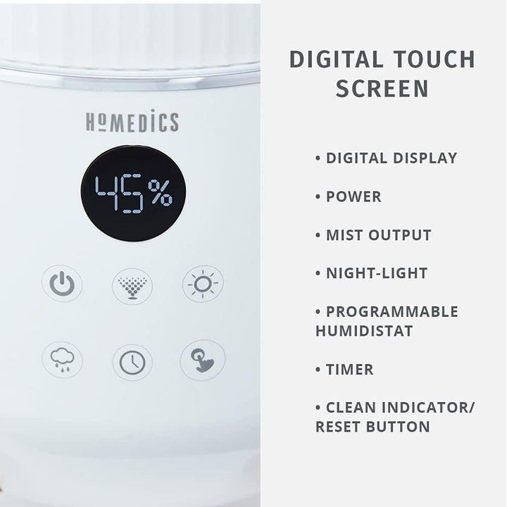 HoMedics Ultrasonic Humidifier