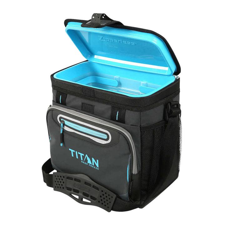 Titan - Glacière Deep Freeze à couvercle Zipperless d’une capacité de 16 canettes