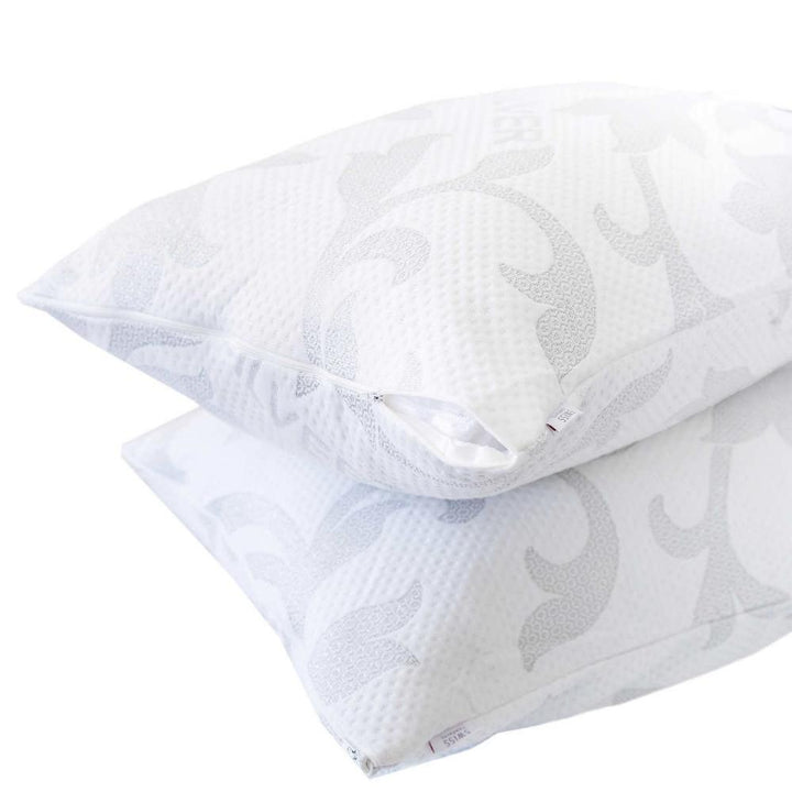 Swiss Comforts - Protège-matelas et housses d’oreiller étanches argent