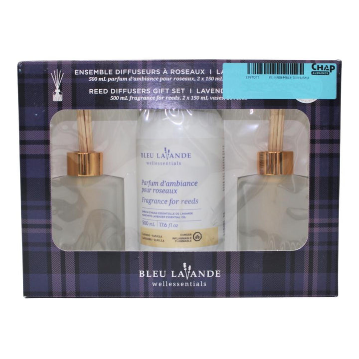 Bleu Lavande - Reed Diffuser Set, Lavender and Vanilla