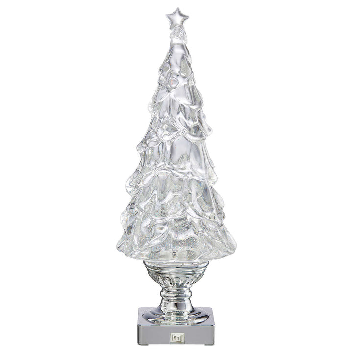 Ensemble de 2 arbres lumineux scintillants