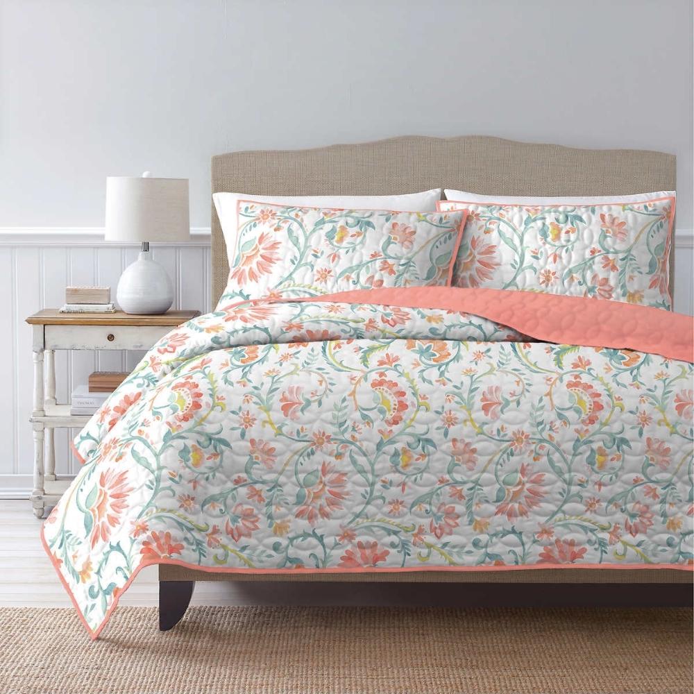 Martha Stewart - Ensemble couvre-lit 3 pièces