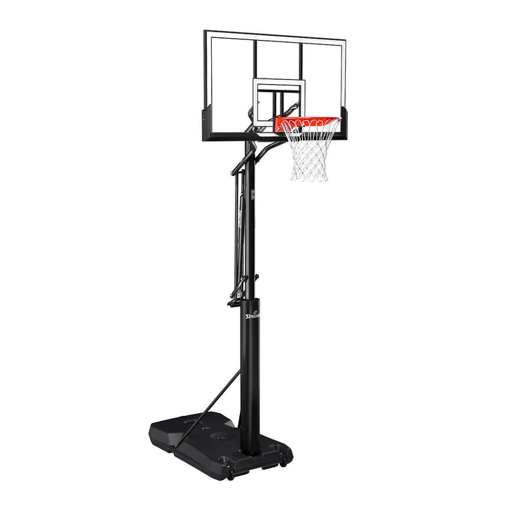 Spalding - Système de basketball portatif en polycarbonate Accuglide de 54 po