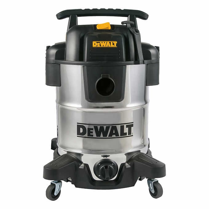 Dewalt - Aspirateur d’atelier à réservoir de 38 L (10 gal US) en acier inoxydable
