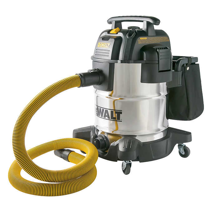 Dewalt - Aspirateur d’atelier à réservoir de 38 L (10 gal US) en acier inoxydable