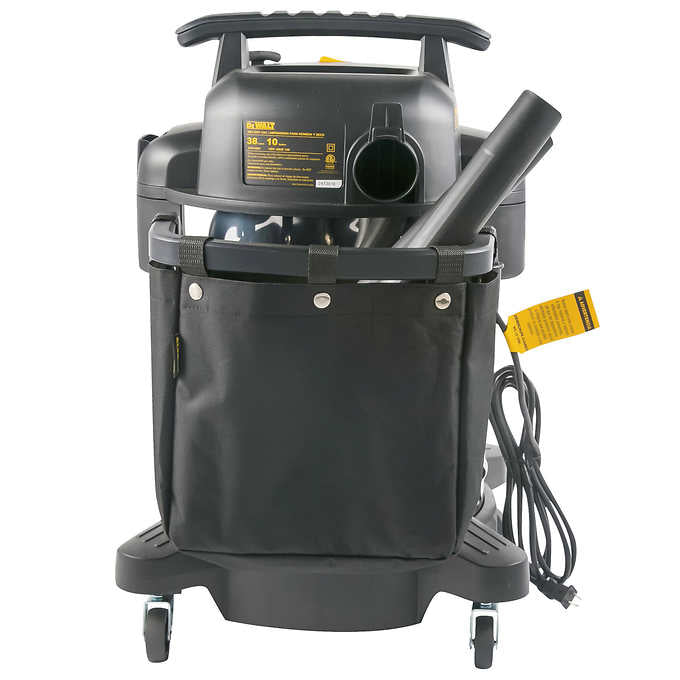 Dewalt - Aspirateur d’atelier à réservoir de 38 L (10 gal US) en acier inoxydable