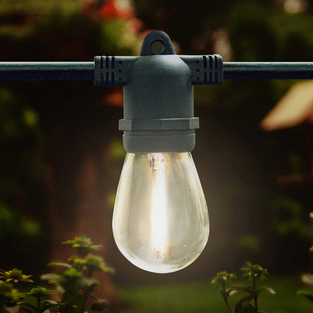 Sunforce - Guirlande lumineuse solaire à 15 ampoules à DEL avec télécommande