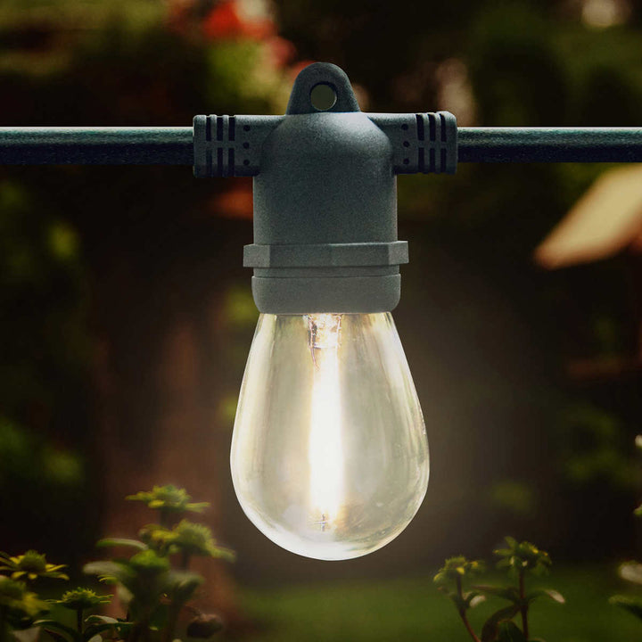 Sunforce - Guirlande lumineuse solaire à 15 ampoules à DEL avec télécommande