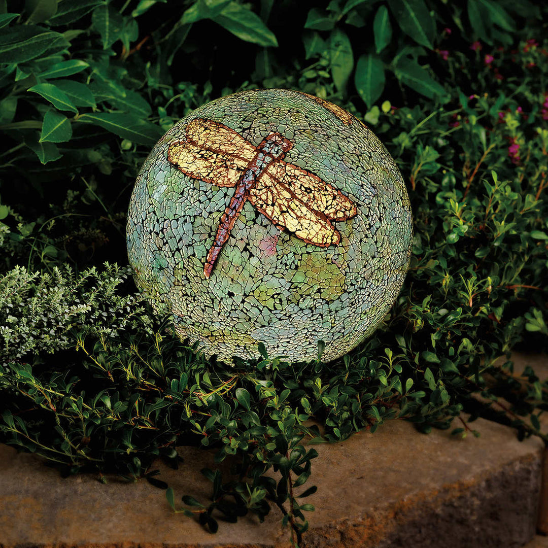 Naturally Solar - Globe lumière en mosaïque