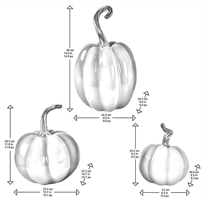 3-Piece Pumpkin Set