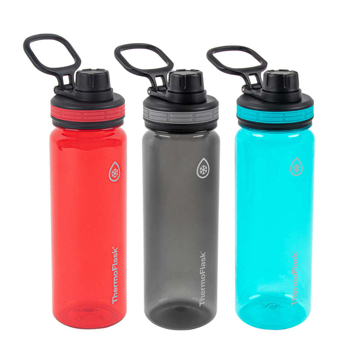 Thermoflask - Bouteilles à eau Tritan de 709 ml (24 oz), paquets de 3