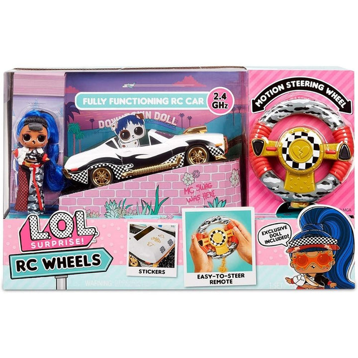 L.O.L. Surprise RC Wheels Remote Control Car with Limited Edition Doll