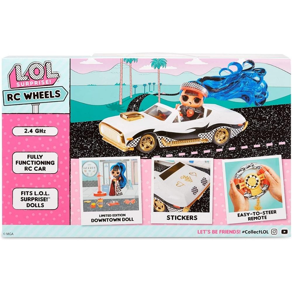 L.O.L. Surprise RC Wheels Remote Control Car with Limited Edition Doll