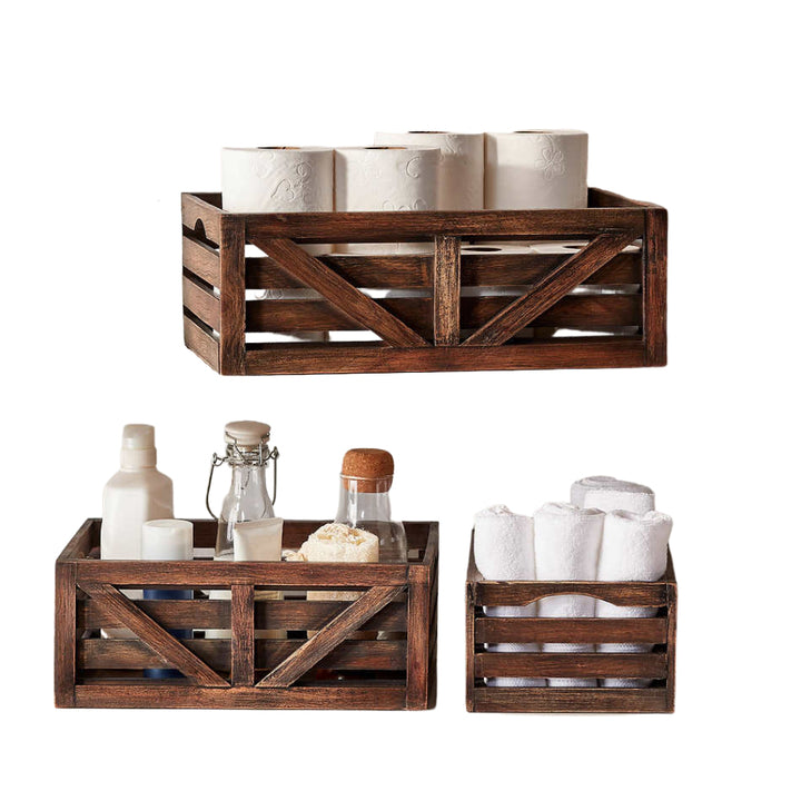 Mesa - Bac à bois, 3 pièces