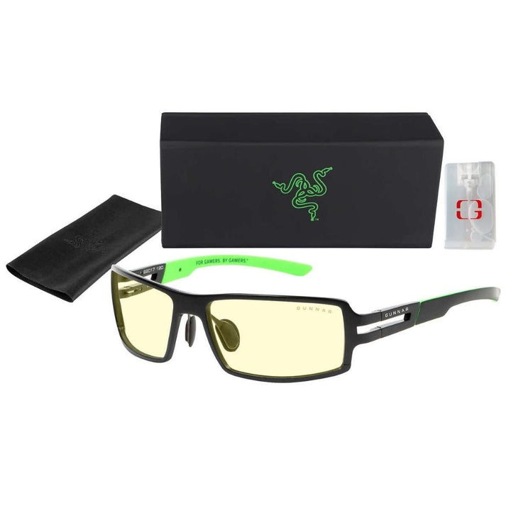 Gunnar - RPG Razer Edition - Lunettes anti lumière bleue pour ordinateur et jeu