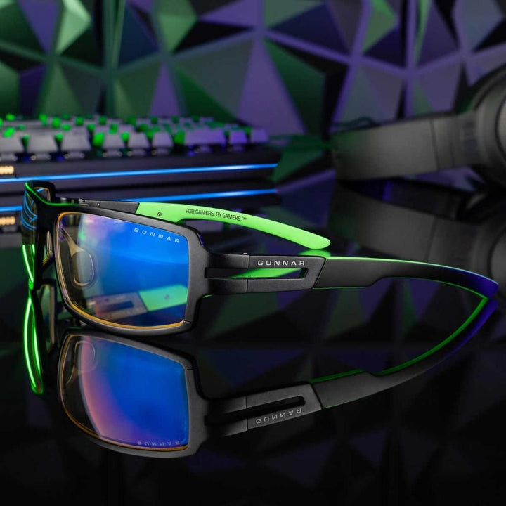 Gunnar - RPG Razer Edition - Lunettes anti lumière bleue pour ordinateur et jeu
