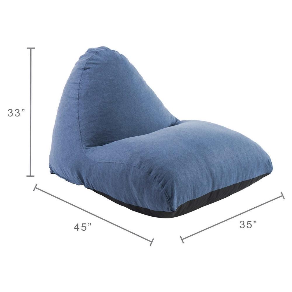 Lounge &amp; Co. - Faux Linen Jumbo Chair