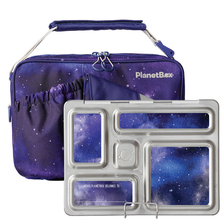 PlanetBox – Ensemble de boîte à lunch en acier inoxydable