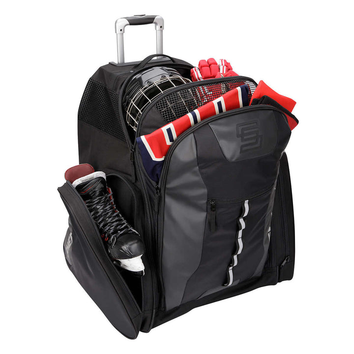 Sherwood - Sac à dos à roulettes pour hockey