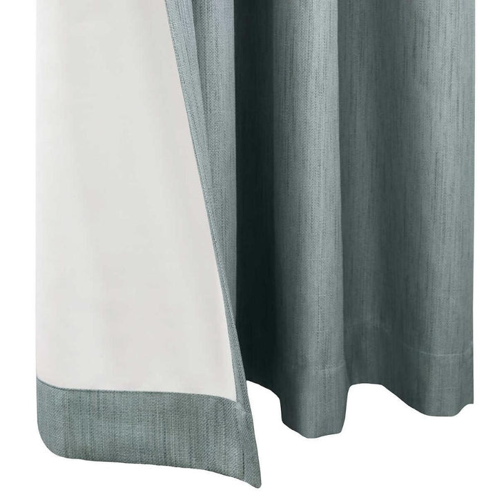 Couture - Ensemble de 2 panneaux de rideaux opaques solaires