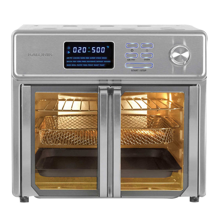 Kalorik - Four à friteuse numérique Maxx Air 26 pintes avec 7 accessoires