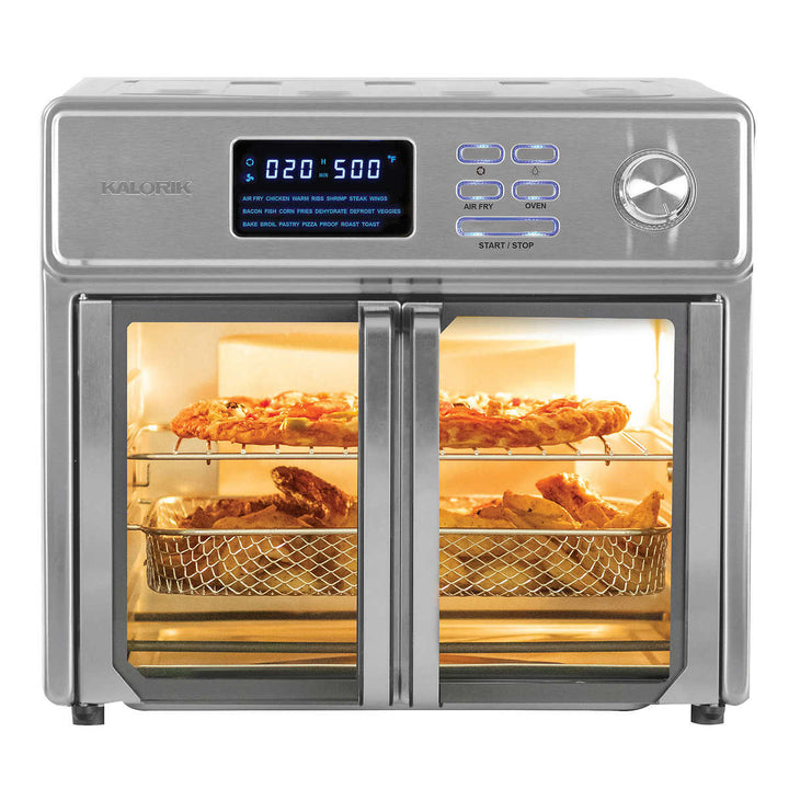 Kalorik - Four à friteuse numérique Maxx Air 26 pintes avec 7 accessoires