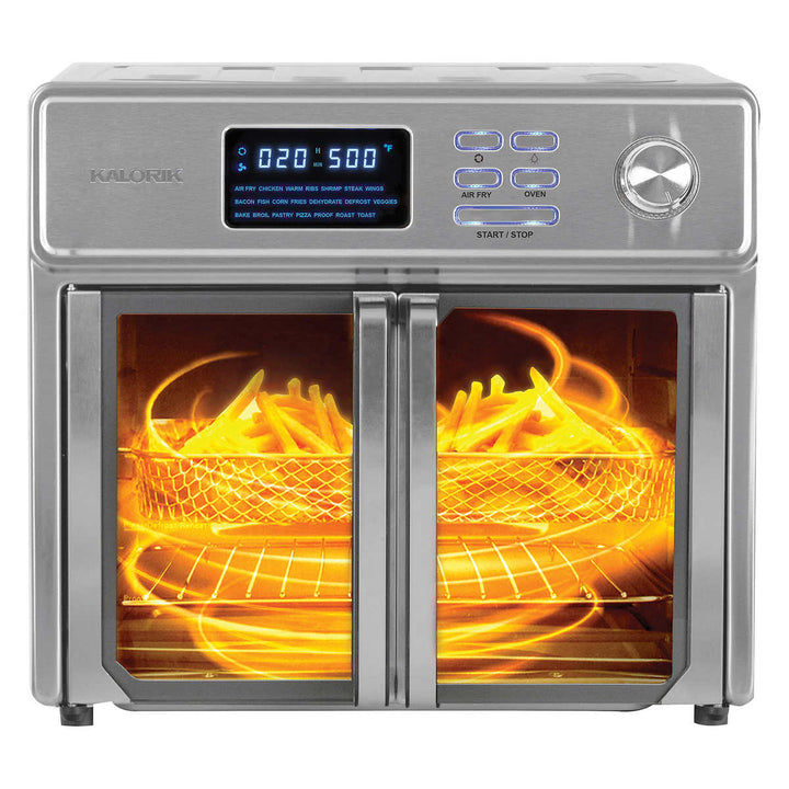 Kalorik - Four à friteuse numérique Maxx Air 26 pintes avec 7 accessoires