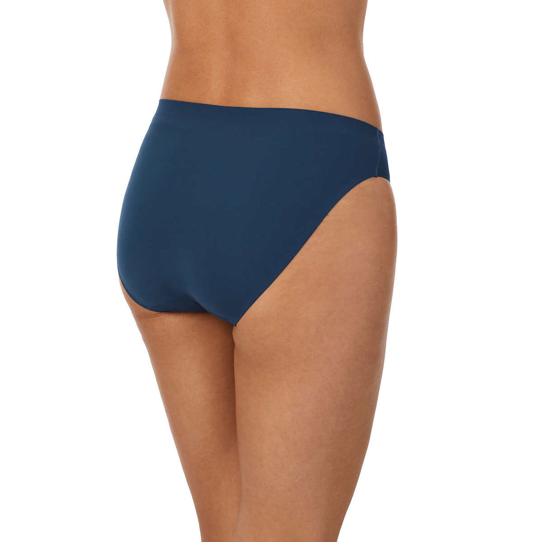 Halston Women's Invisible Bikini Panties, 4 Pack