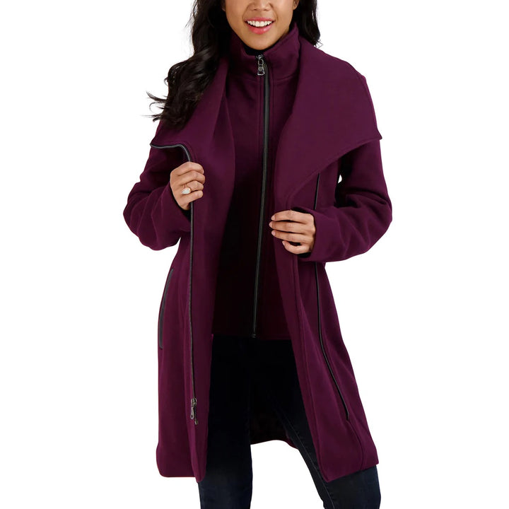 Two by Vince Camuto Knitted Wrap Coat