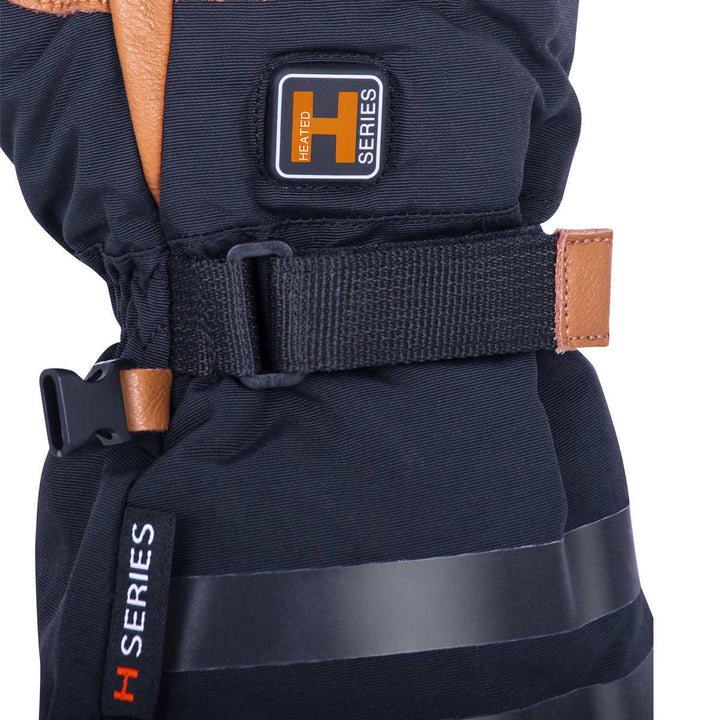 Holmes - Gants de travail chauffant en cuir de chèvre avec batterie lithium polymère