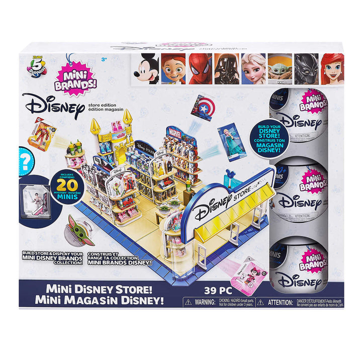 Disney - Ensemble de 5 surprises Disney Store avec 3 capsules