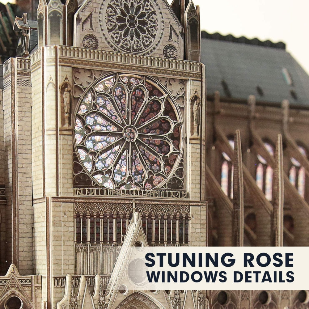 4D Puzz - Casse-tête 3D - Notre Dame de Paris