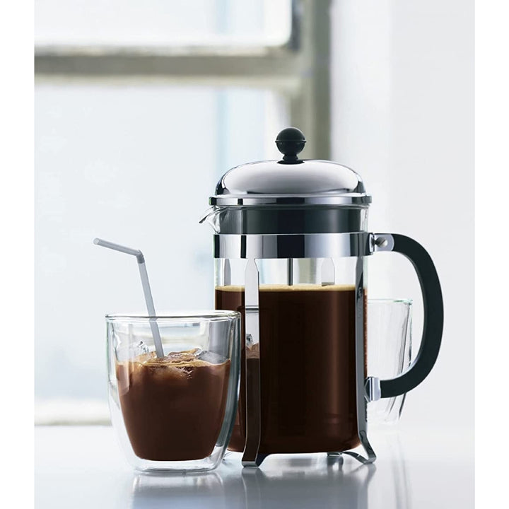 Bodum Chambord - Cafetière à piston française, 12 tasses à expresso