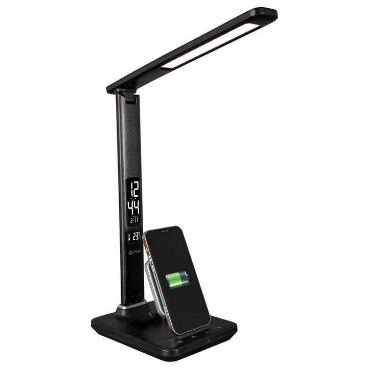 Ottlite - Lampe à DEL avec base de chargement sans fil extensible