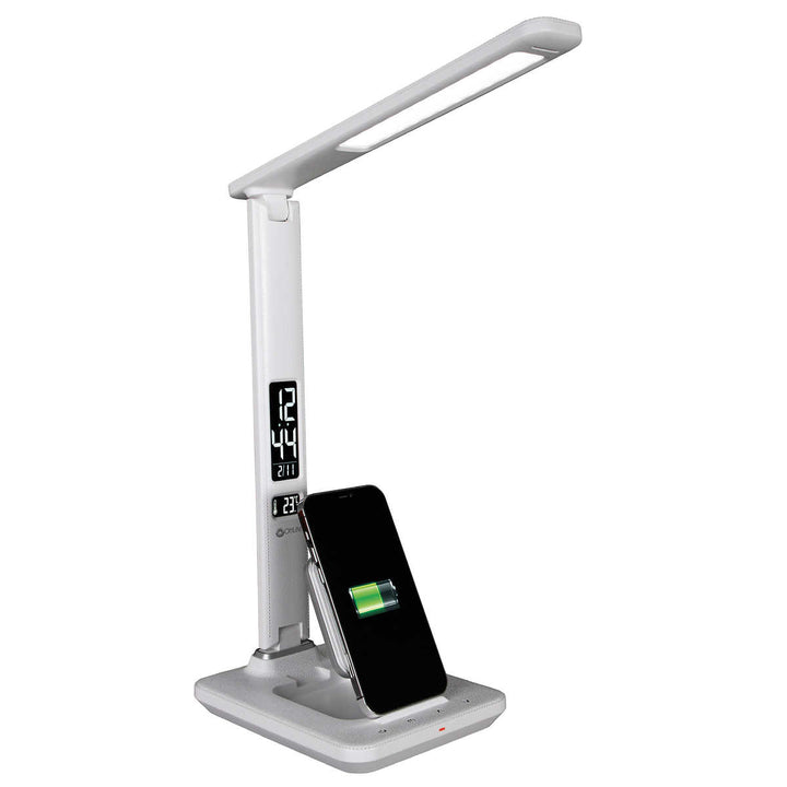 Ottlite - Lampe à DEL avec base de chargement sans fil extensible