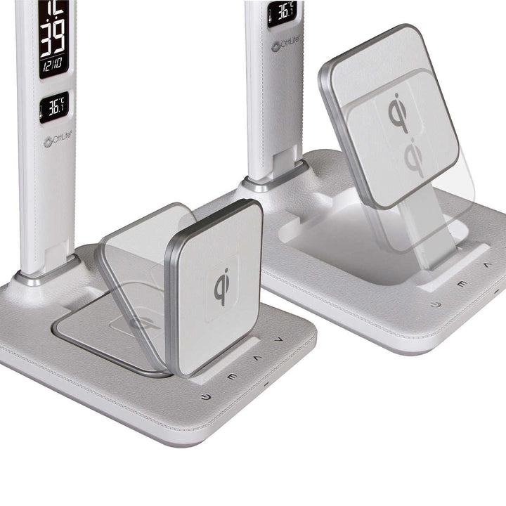 Ottlite - Lampe à DEL avec base de chargement sans fil extensible
