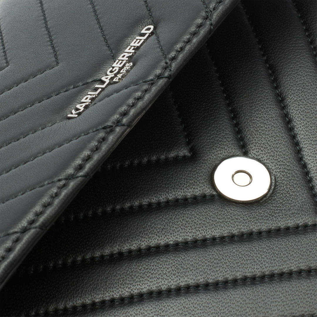 Karl Lagerfeld – Sac à main en cuir véritable modèle « Charlotte »