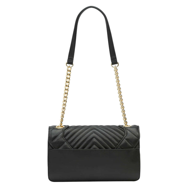 Karl Lagerfeld – Sac à bandoulière en cuir véritable modèle « Lara »