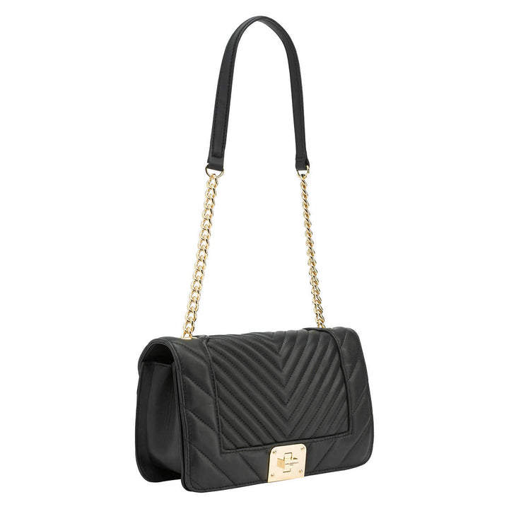 Karl Lagerfeld – Sac à bandoulière en cuir véritable modèle « Lara »