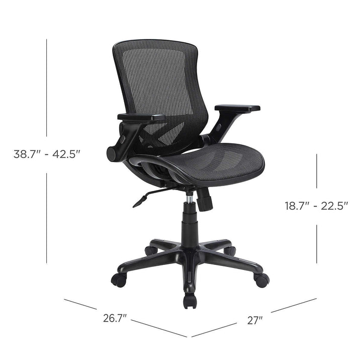 Bayside Furnishings - Fauteuil de bureau en maille Metrex IV
