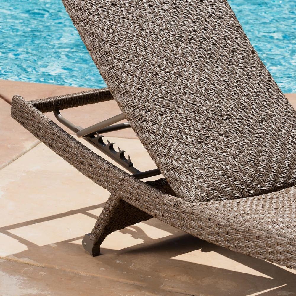 Sunvilla - Chaise longue  rembourrée