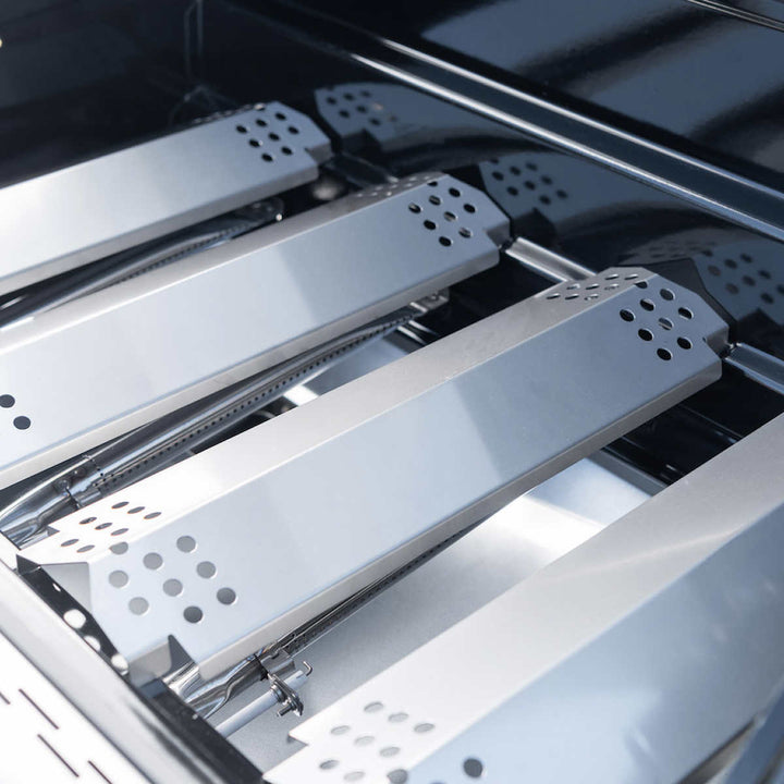 Nexgrill Revelry - Barbecue au gaz propane de 63 000 BTU à 4 brûleurs avec housse