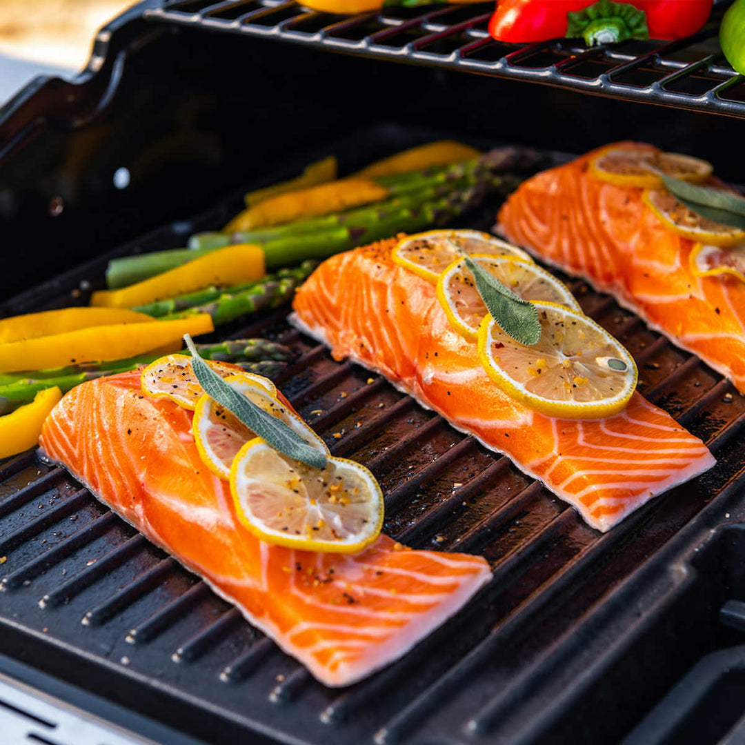 Nexgrill Revelry - Barbecue au gaz propane de 63 000 BTU à 4 brûleurs avec housse